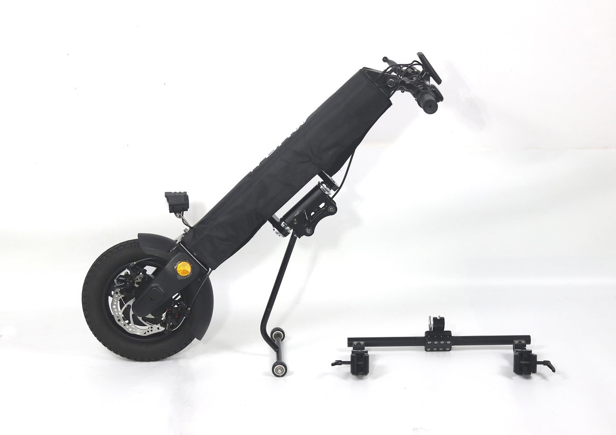 AW01 E-bike aankoppelwiel 30cm/12inch voor Rolstoelen