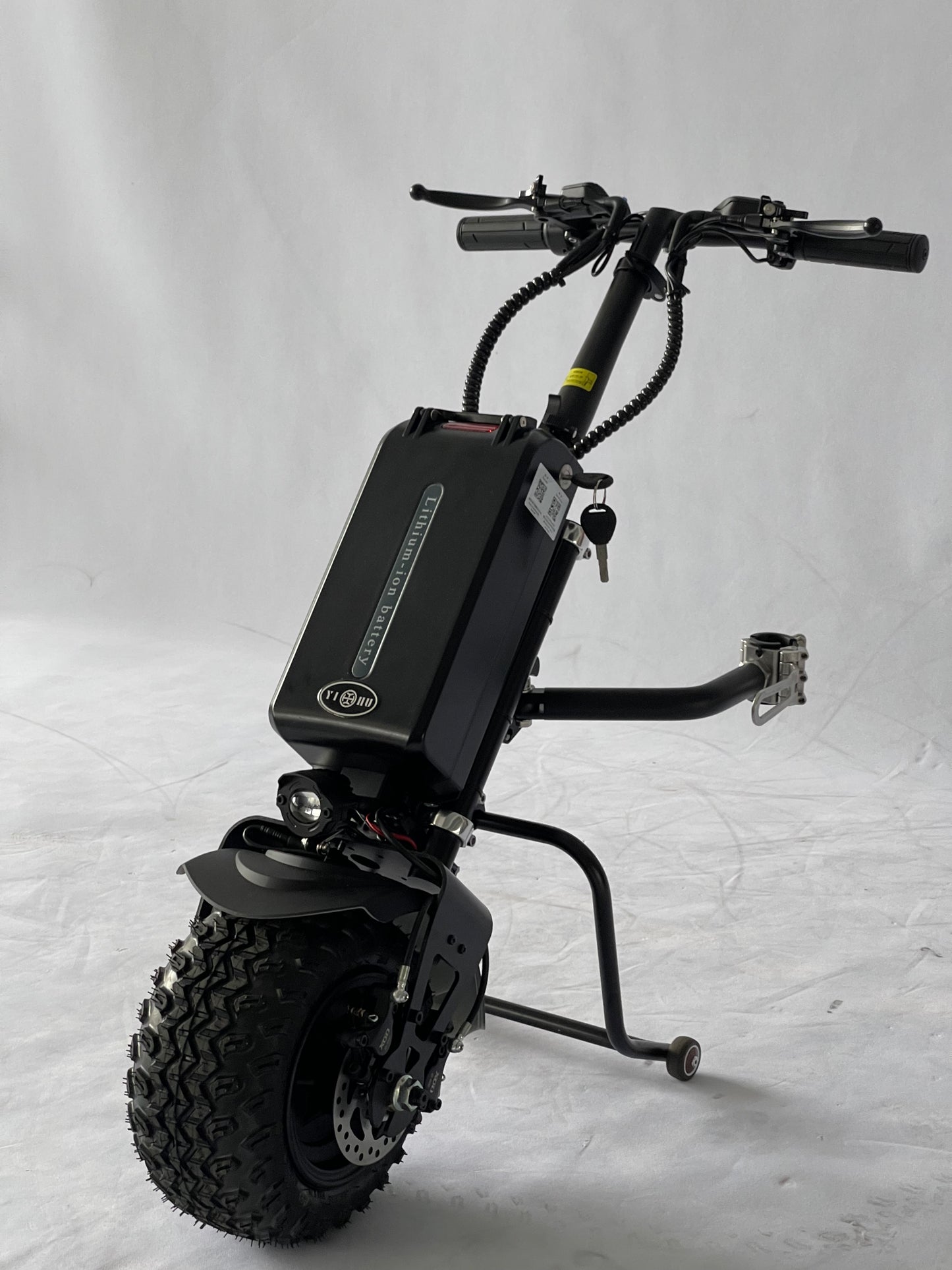 AW10 E-Fatbike aankoppelwiel 25cm/10inch voor Rolstoelen