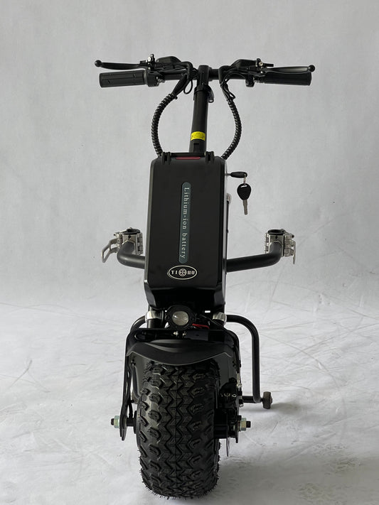 AW10 E-Fatbike aankoppelwiel 25cm/10inch voor Rolstoelen