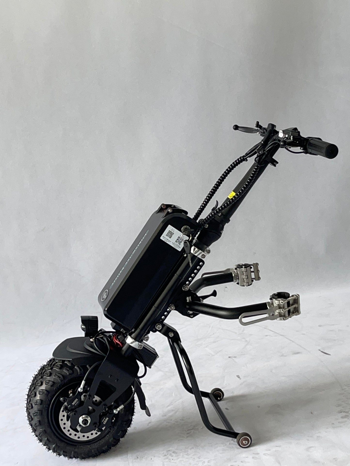 AW10 E-Fatbike aankoppelwiel 25cm/10inch voor Rolstoelen