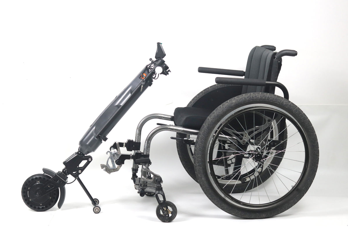 AW03 E-bike aankoppelwiel 20cm/8Inch voor Rolstoelen